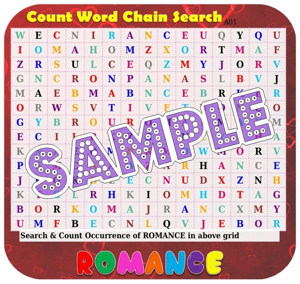 perty Romance theme Paper Games (list1716_1) - 12
