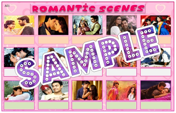 perty Romance theme Paper Games (list1765_2) - 12