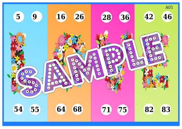 perty Romance theme Tambola Housie (list1115_1) - 24