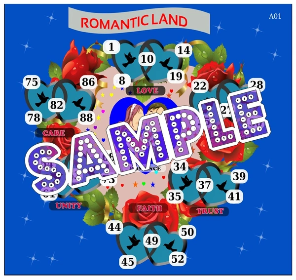 perty Romance theme Tambola Housie (list1119_1) - 12
