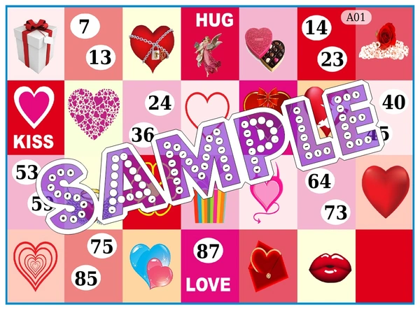 perty Romance theme Tambola Housie (list1430_1) - 16