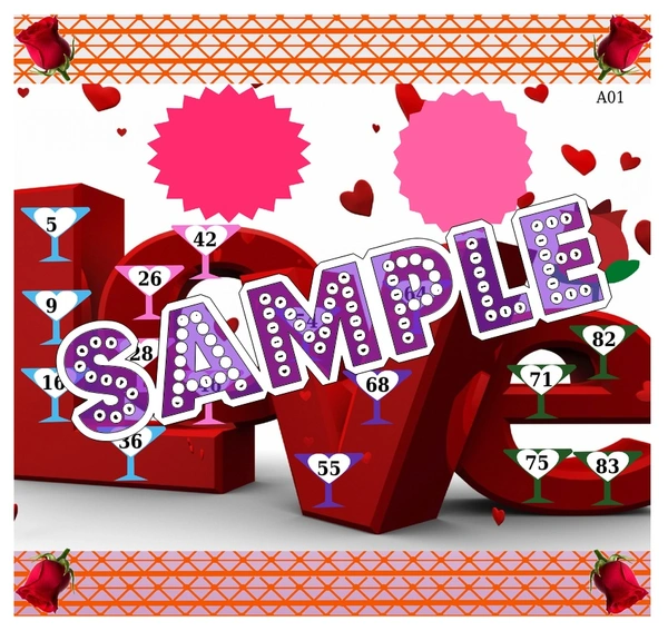 perty Romance theme Tambola Housie (list3588_1) - 12
