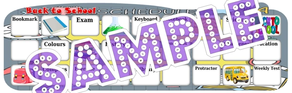 perty School theme Tambola Housie (list1085_1) - 16