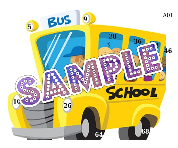 perty School theme Tambola Housie (list142_2) - 72