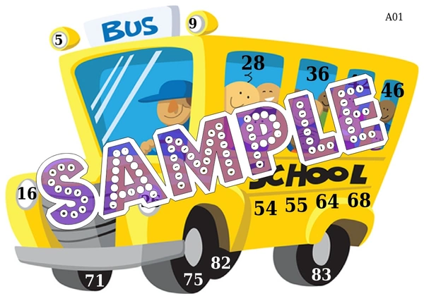 perty School theme Tambola Housie (list142_3) - 16
