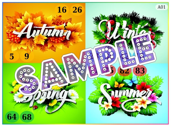 perty Season theme Tambola Housie (list2391_1) - 16