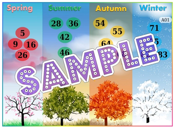 perty Season theme Tambola Housie (list2393_1) - 48