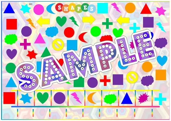 perty Shape theme Paper Games (list1781_1) - 6