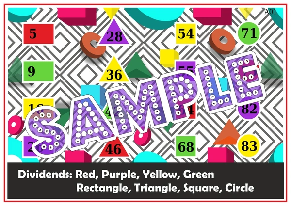 perty Shape theme Tambola Housie (list1233_1) - 16