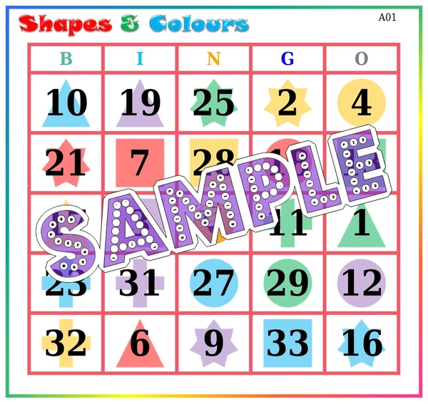 perty Shape theme Tambola Housie (list1518_1) - 18