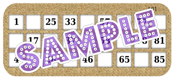perty Shape theme Tambola Housie (list2706_1) - 48