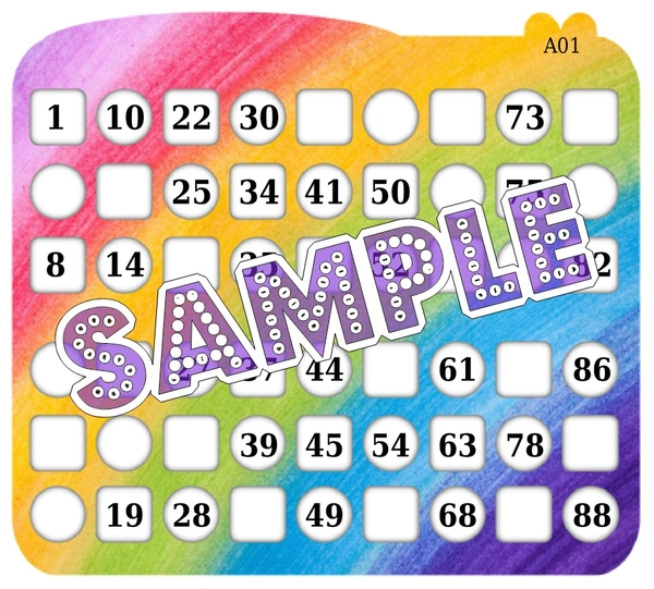 perty Shape theme Tambola Housie (list2710_1) - 24