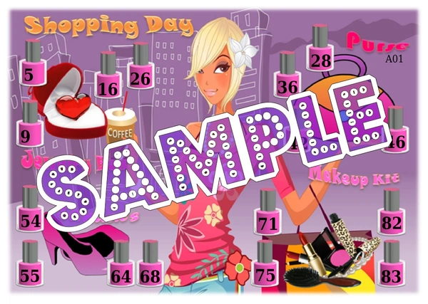 perty Shopping theme Tambola Housie (list207_4) - 24