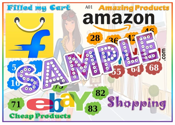 perty Shopping theme Tambola Housie (list549_2) - 16
