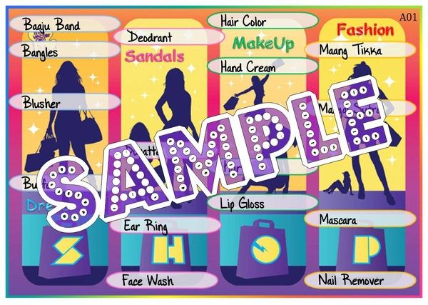 perty Shopping theme Tambola Housie (list550_1) - 16