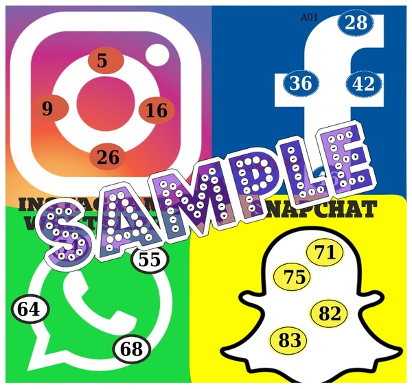perty Social Network theme Tambola Housie (list3516_1) - 36
