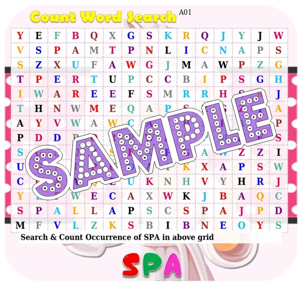 perty Spa theme Paper Games (list1728_1) - 18