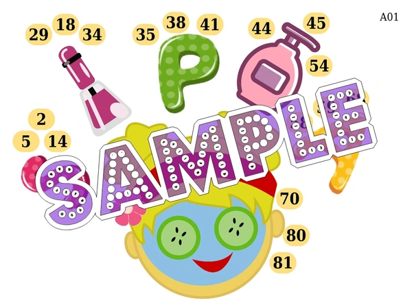 perty Spa theme Tambola Housie (list2992_1) - 24