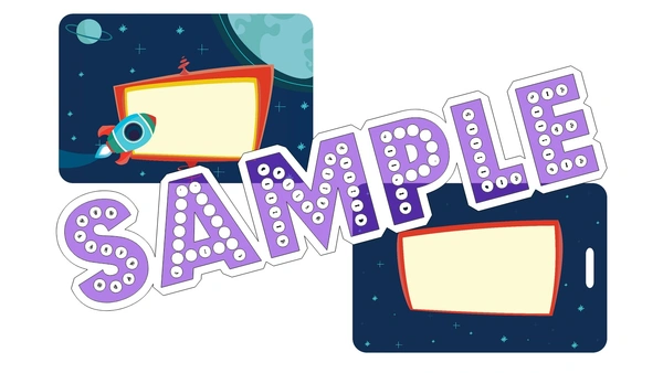 perty Space theme Cards (list3353_1) - 36