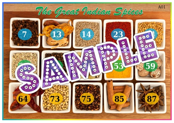perty Spices theme Tambola Housie (list782_1) - 16