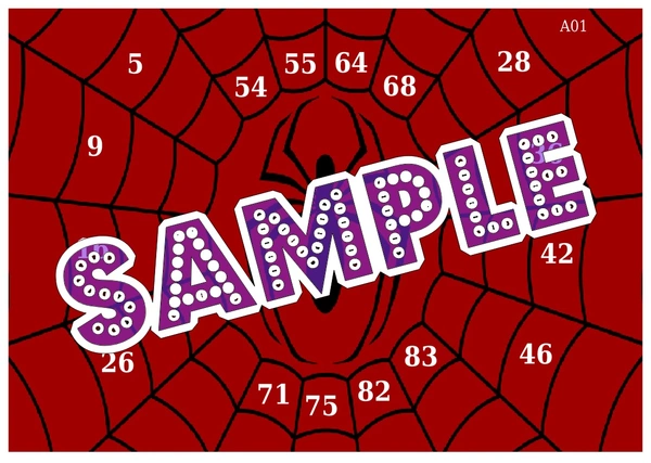 perty Spiderman theme Tambola Housie (list633_1) - 24