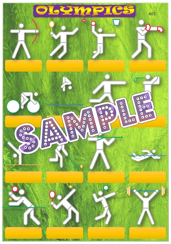perty Sport theme Paper Games (list1737_1) - 12