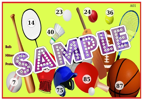 perty Sport theme Tambola Housie (list1279_1) - 48