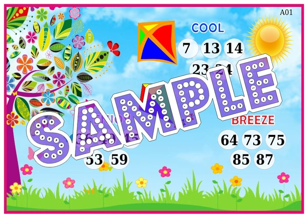perty Spring theme Tambola Housie (list1282_1) - 24