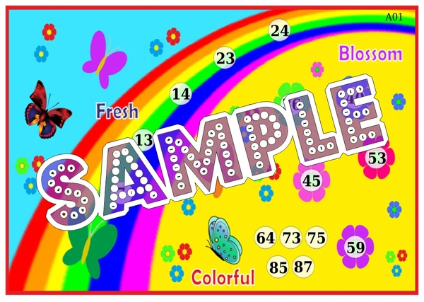 perty Spring theme Tambola Housie (list1283_1) - 24