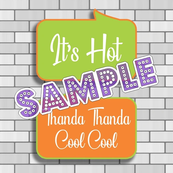perty Summer theme Props (list3342_1) - 12.2 x 8.9