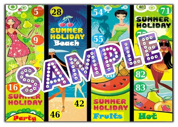 perty Summer theme Tambola Housie (list274_3) - 16