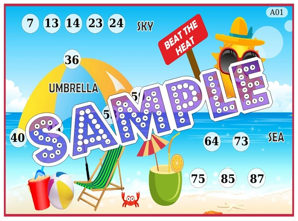 perty Sun theme Tambola Housie (list1286_1) - 48