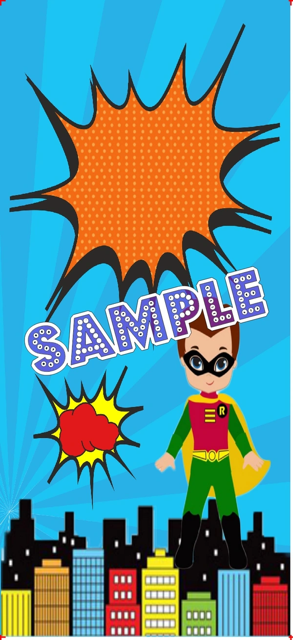 perty Superhero theme Cards (list3381_1) - 72