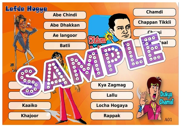 perty Tapori theme Tambola Housie (list3013_1) - 48