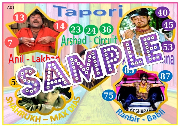 perty Tapori theme Tambola Housie (list449_3) - 48