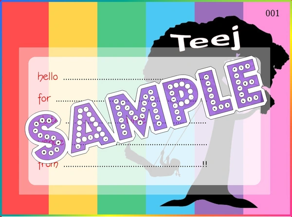 perty Teej theme Cards (list3678_1) - 16