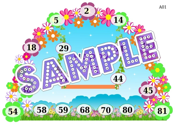 perty Teej theme Tambola Housie (list1354_1) - 24