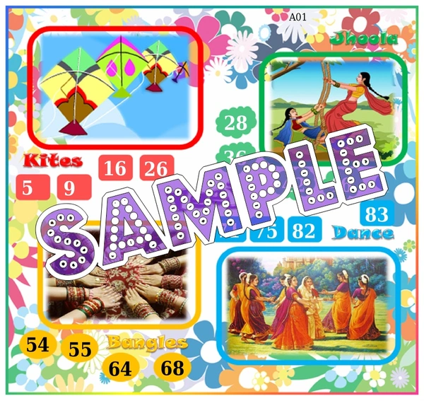 perty Teej theme Tambola Housie (list763_1) - 36
