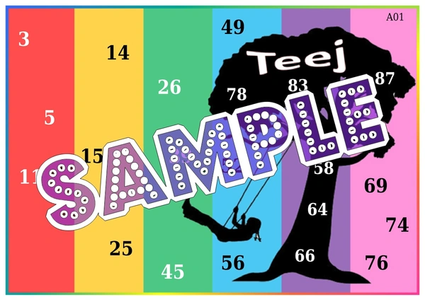 perty Teej theme Tambola Housie (list771_1) - 48