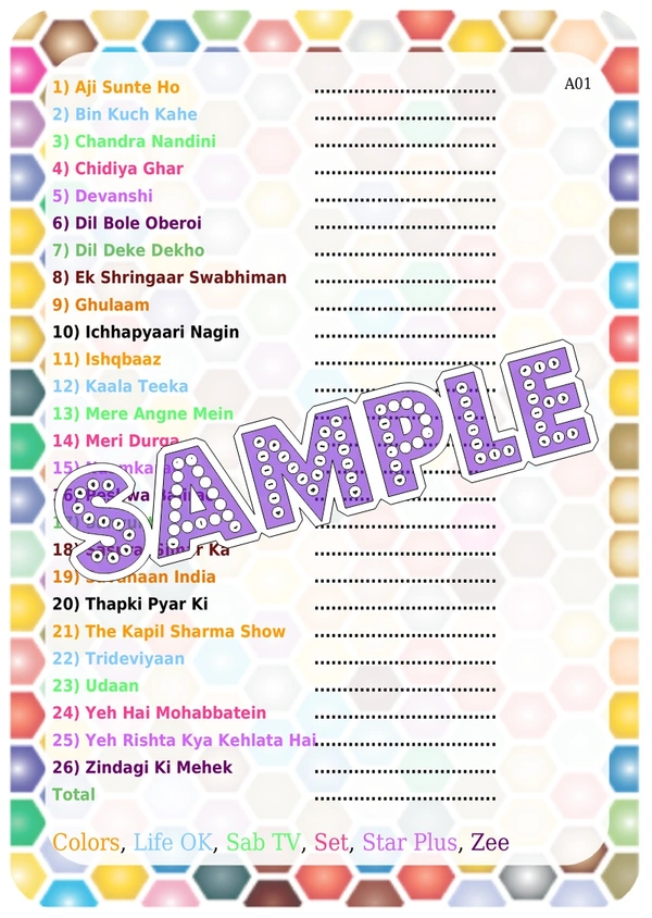 perty Television theme Paper Games (list1746_1) - 12