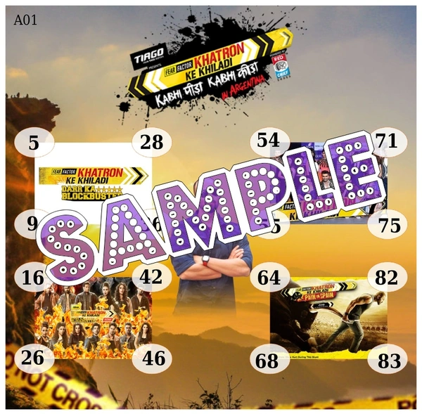 perty Television theme Tambola Housie (list3113_1) - 18
