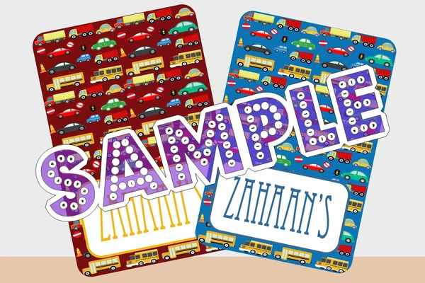 perty Transport theme Cards (list3360_1) - 36