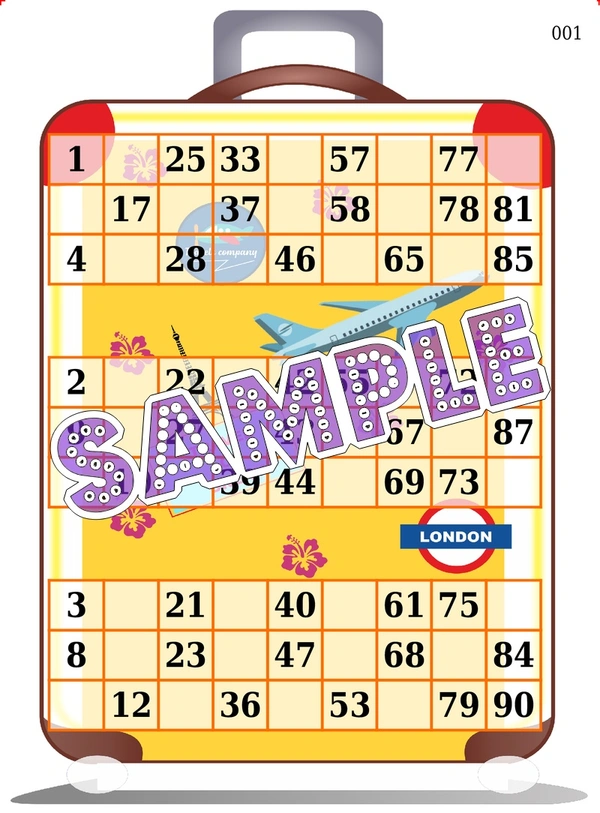 perty Travel theme Tambola Housie (list3639_1) - 24