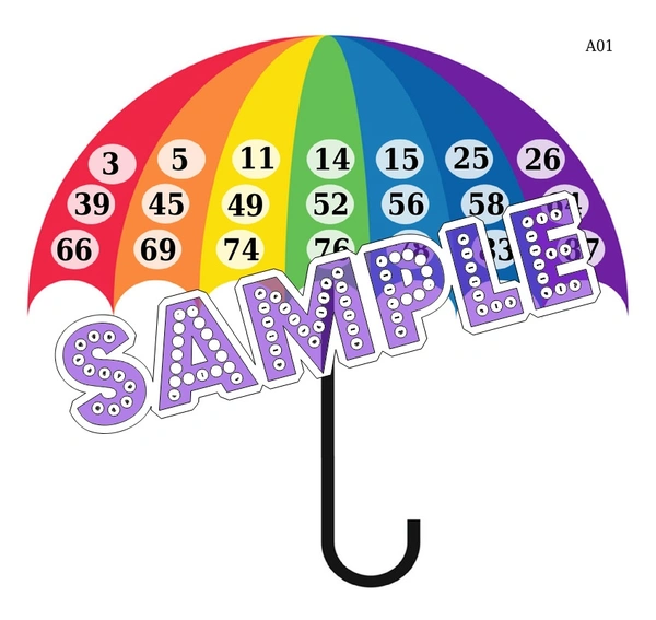 perty Umbrella theme Tambola Housie (list2963_1) - 18