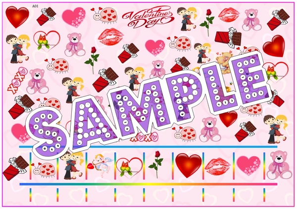 perty Valentine theme Paper Games (list1583_1) - 6