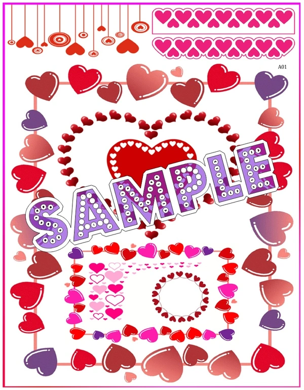 perty Valentine theme Paper Games (list803_1) - 4