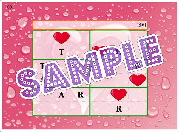 perty Valentine theme Paper Games (list808_1) - 24
