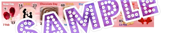 perty Valentine theme Tambola Housie (list261_3) - 32