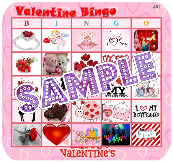 perty Valentine theme Tambola Housie (list815_1) - 18