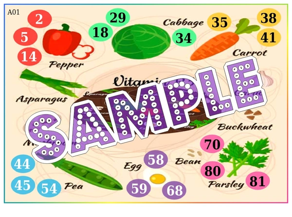 perty Vitamin theme Tambola Housie (list2427_1) - 24